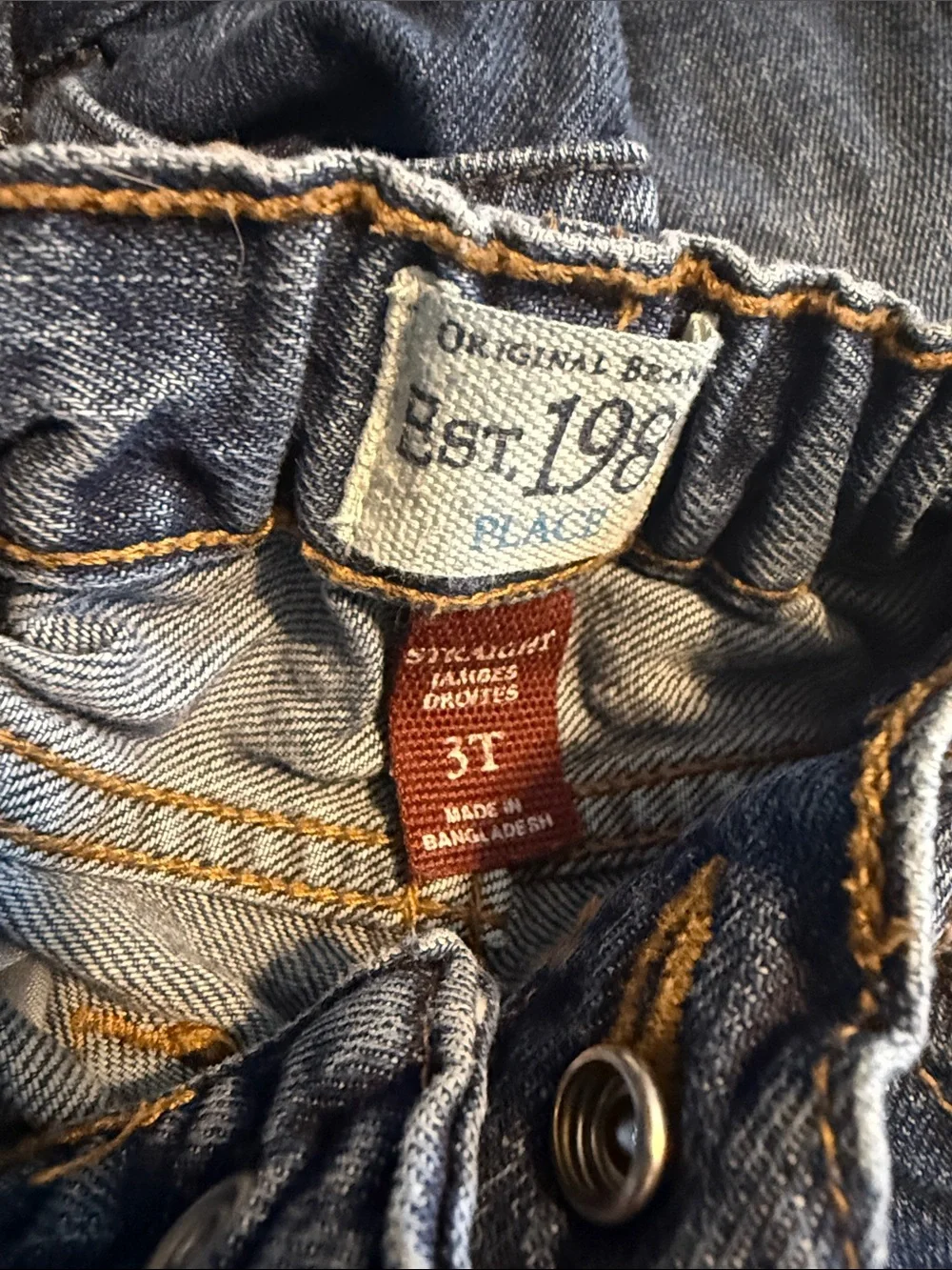 3T Denim Kids Jeans Lot of 6